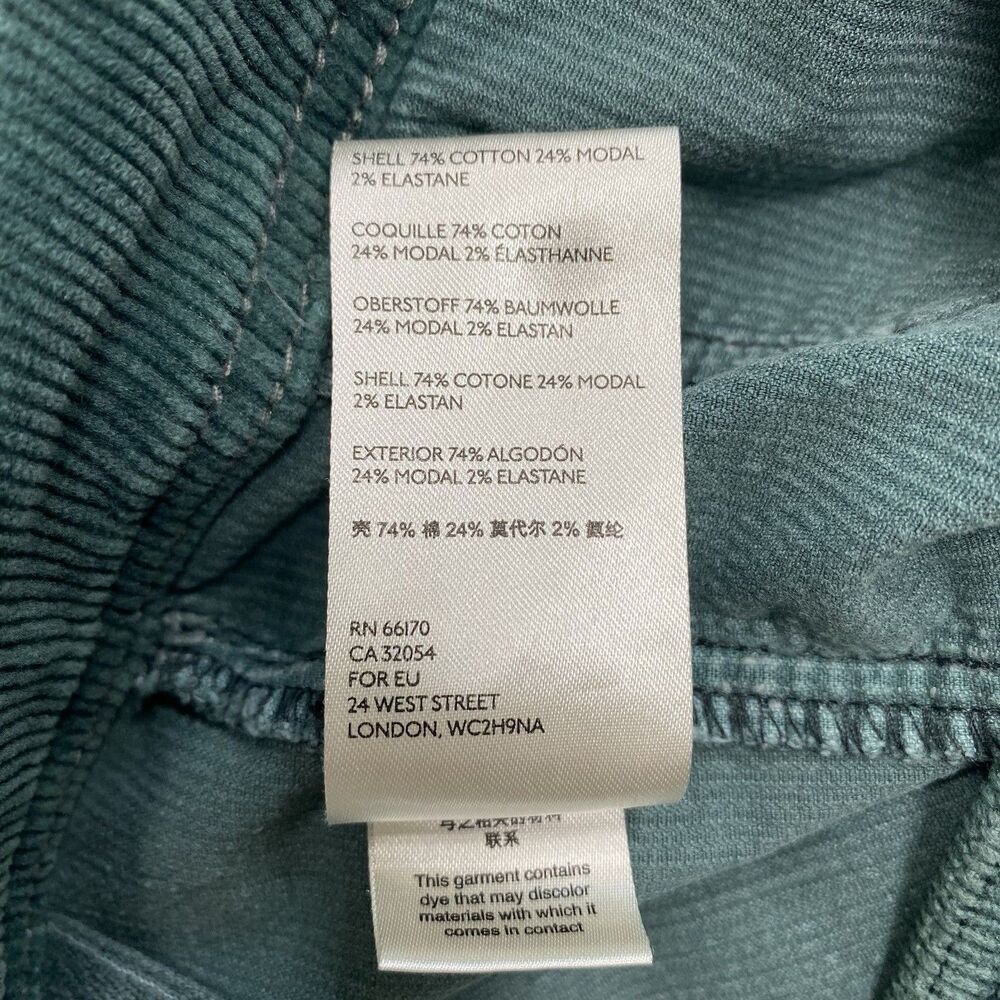 Anthropologie Pilcro And The Letterpress High-Rise Bootcut Corduroy Pants 31 - Picture 15 of 15